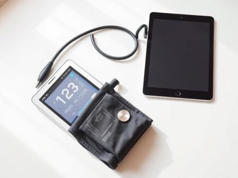 Illustration for At-Home Blood Pressure Cuff Study